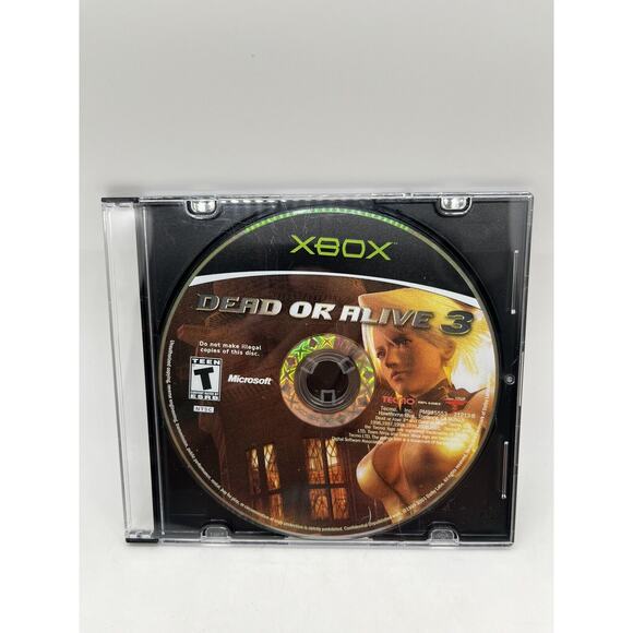 Dead or Alive 3 (Microsoft Xbox, 2001) Tested - Picture 1 of 6